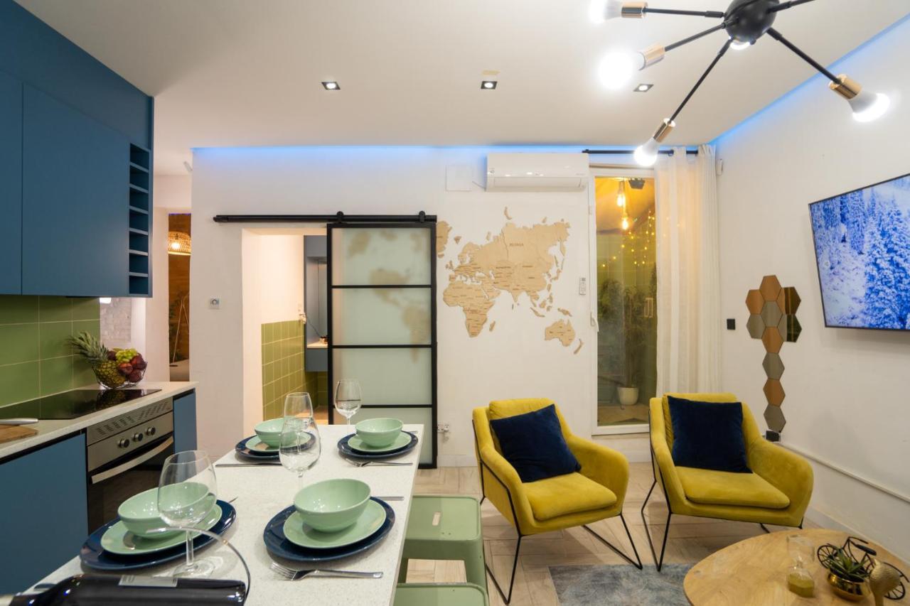 Cozy Apartment Puerta Del Sol & Private Patio Madrid Exterior foto
